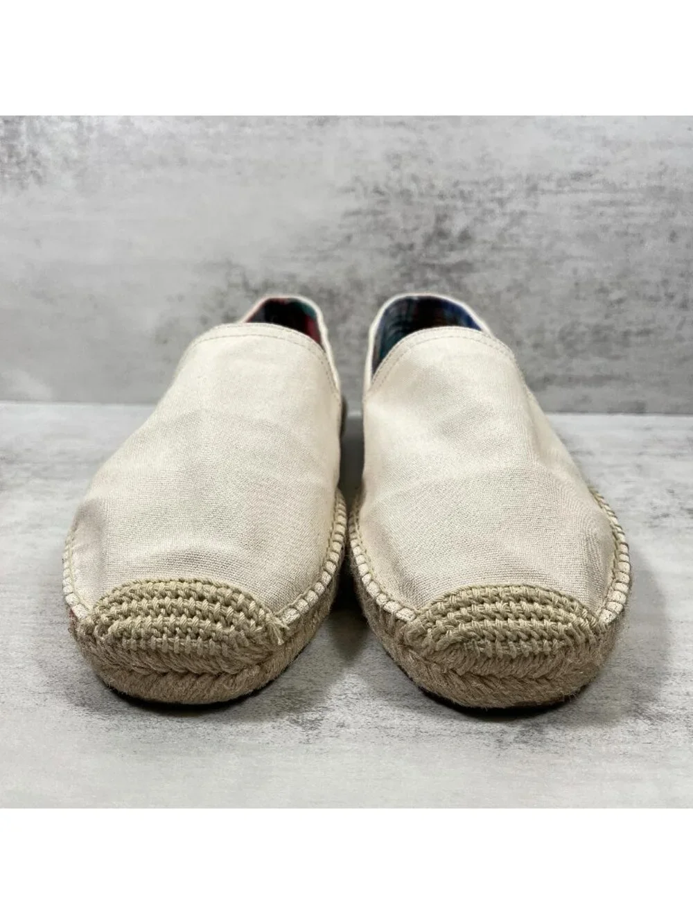 Polo Ralph Lauren Cevio Slip-on Canvas  Espadrilles - Men's Size 10 - Beige